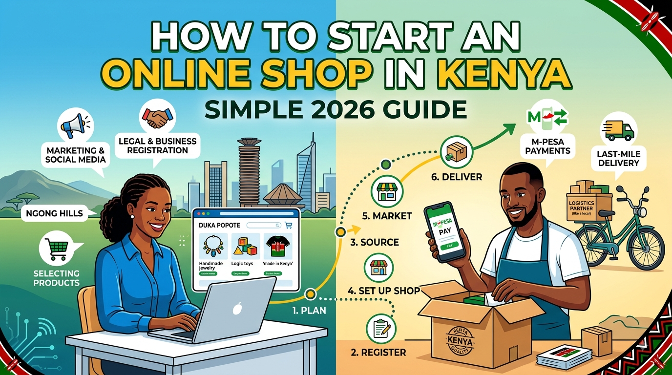 How to Start an Online Shop in Kenya: Simple 2025 Guide