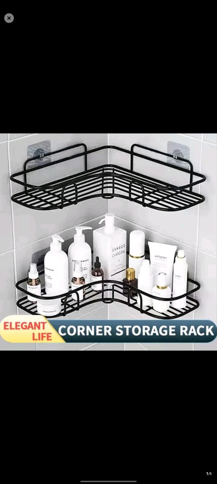 Elegant Life Corner Storage Rack