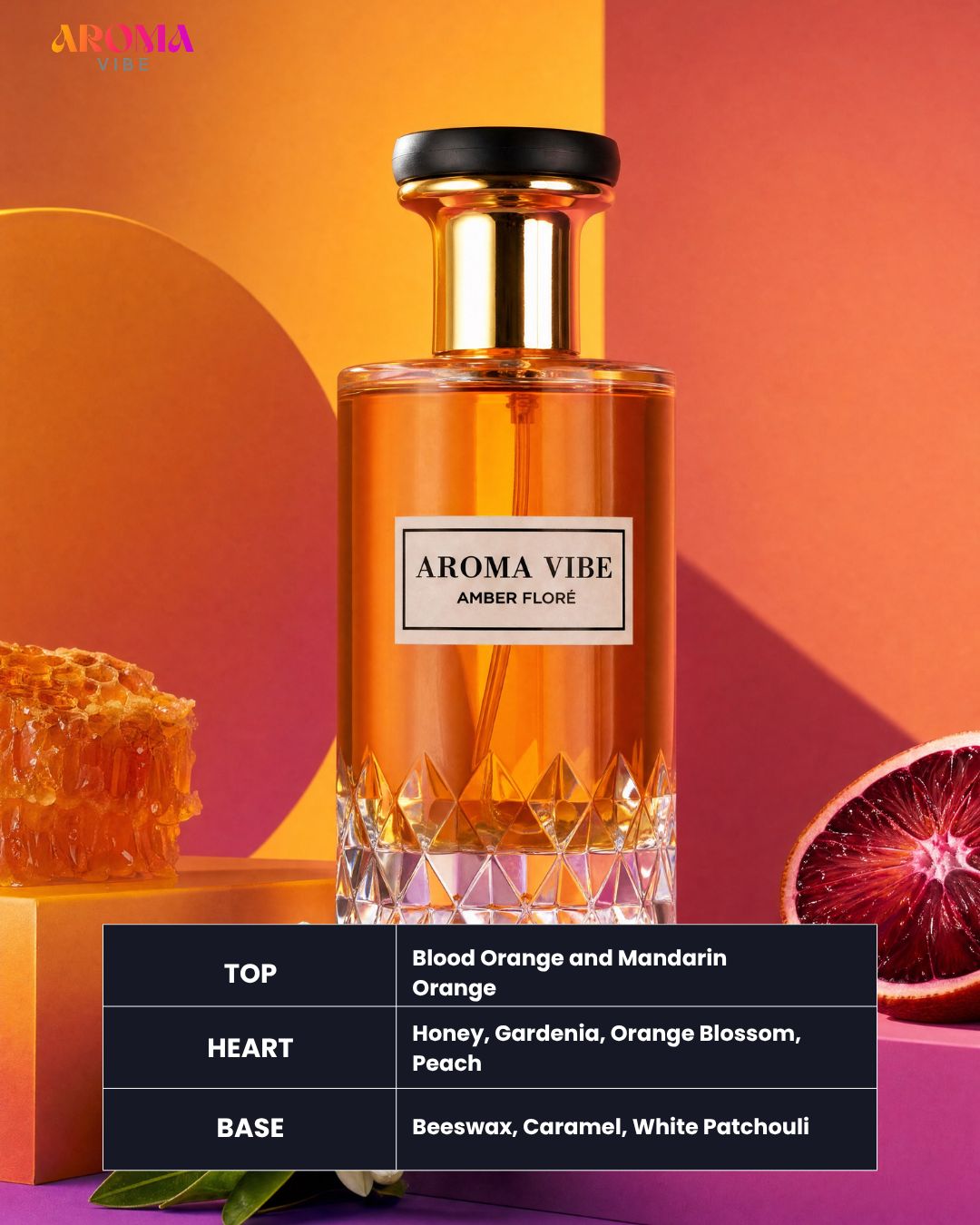 Aroma Vibe Amber Flo're 100ml