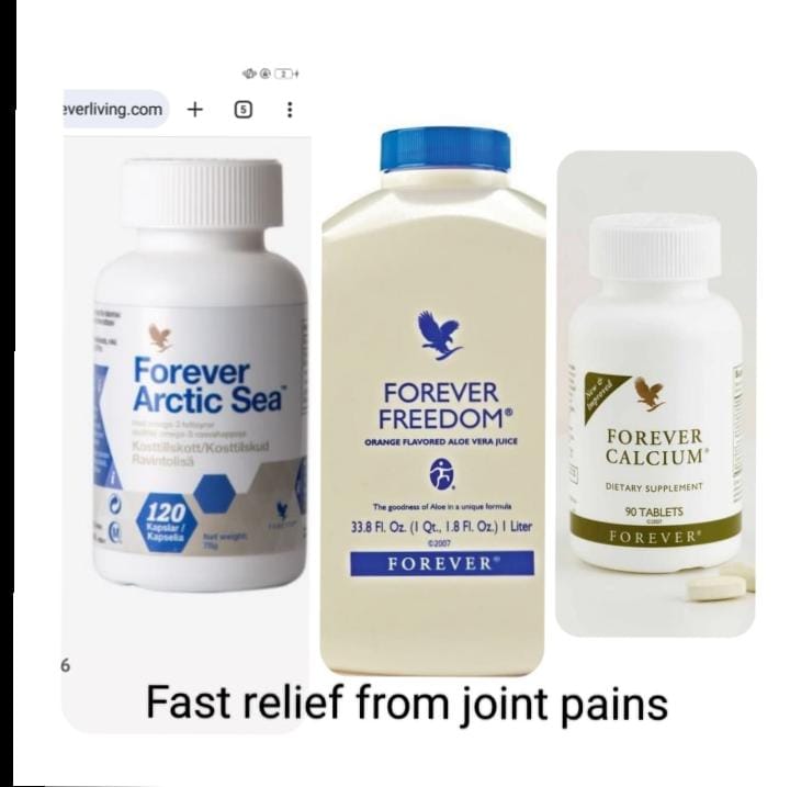 Aloe Natural Joint and Muscle Pain Relief Pack