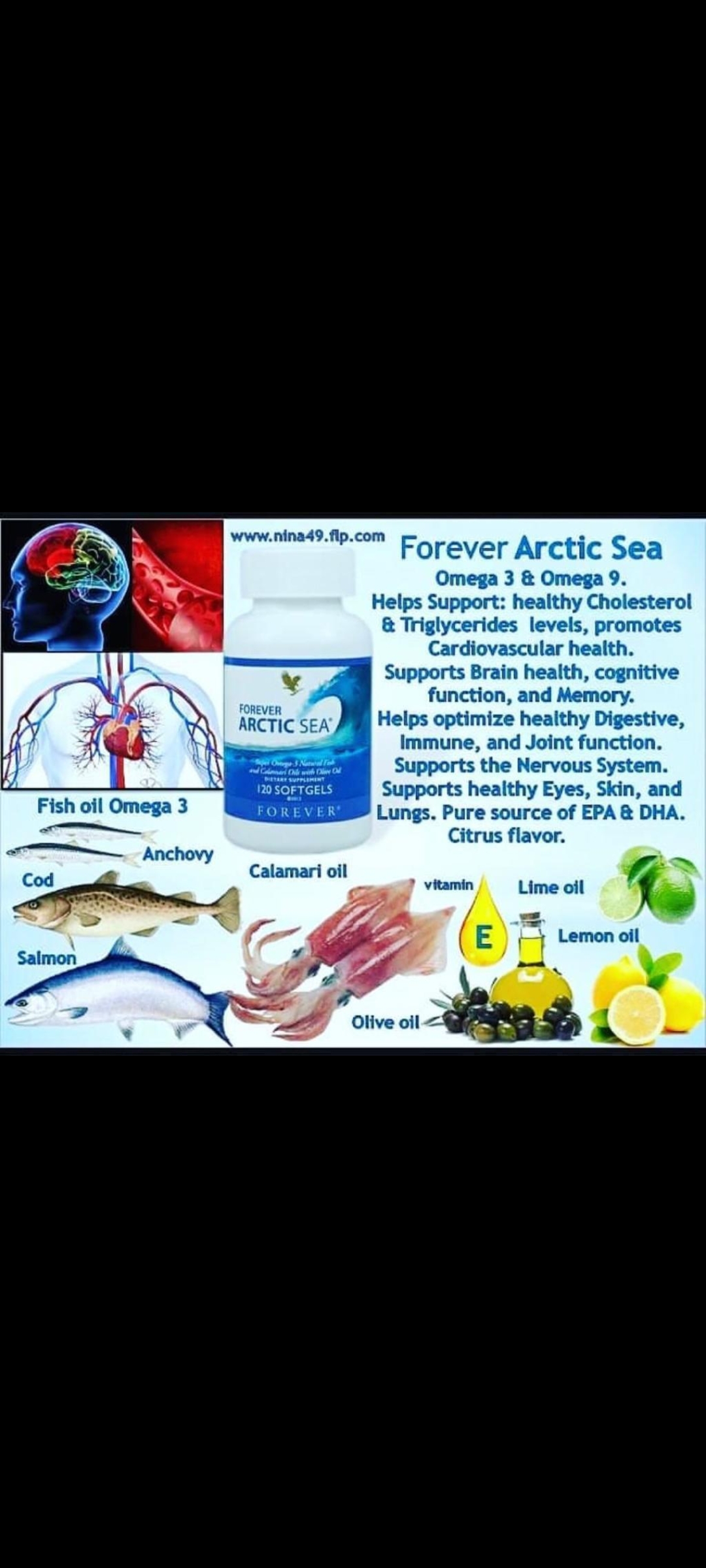 Forever Arctic Sea Omega 3 & Omega 9