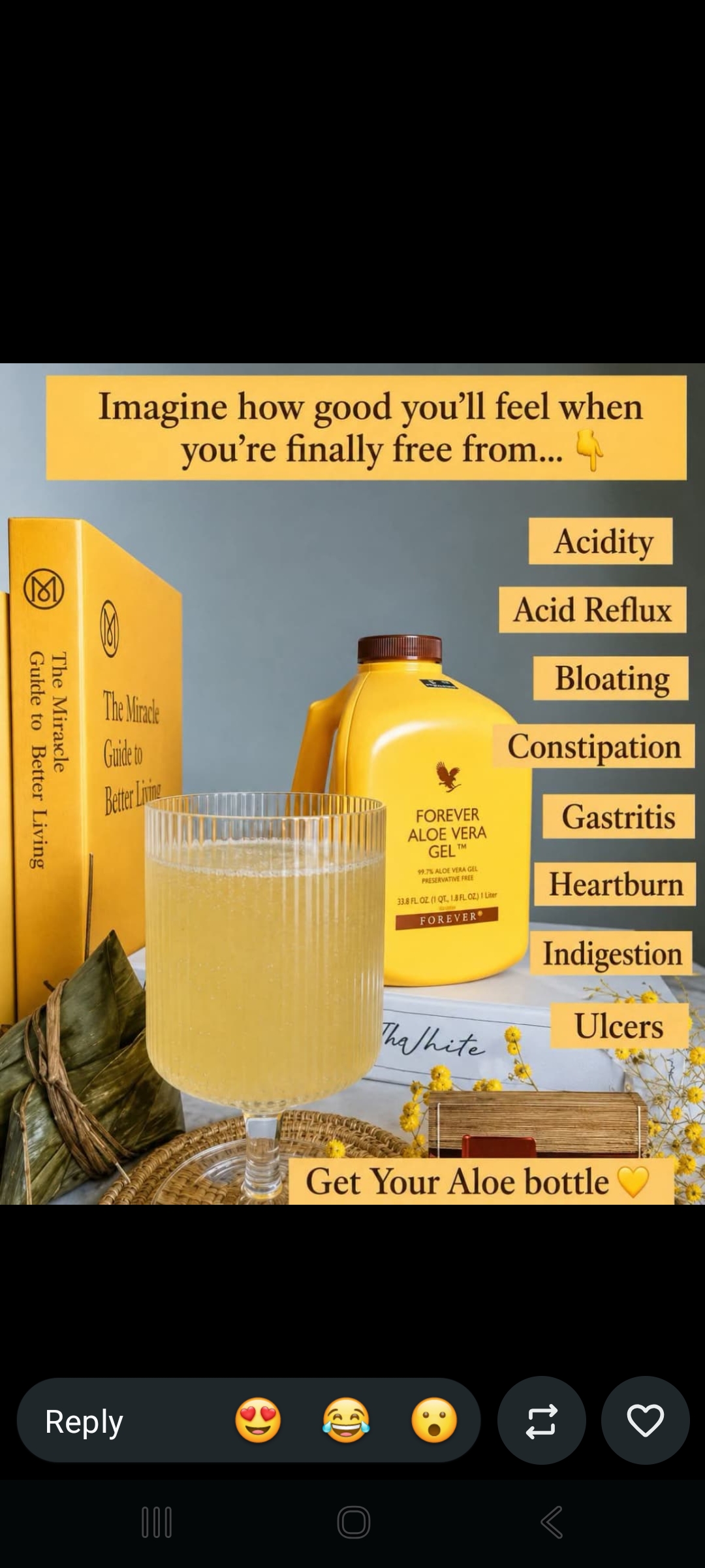 Forever Aloe Vera Gel Health Drink