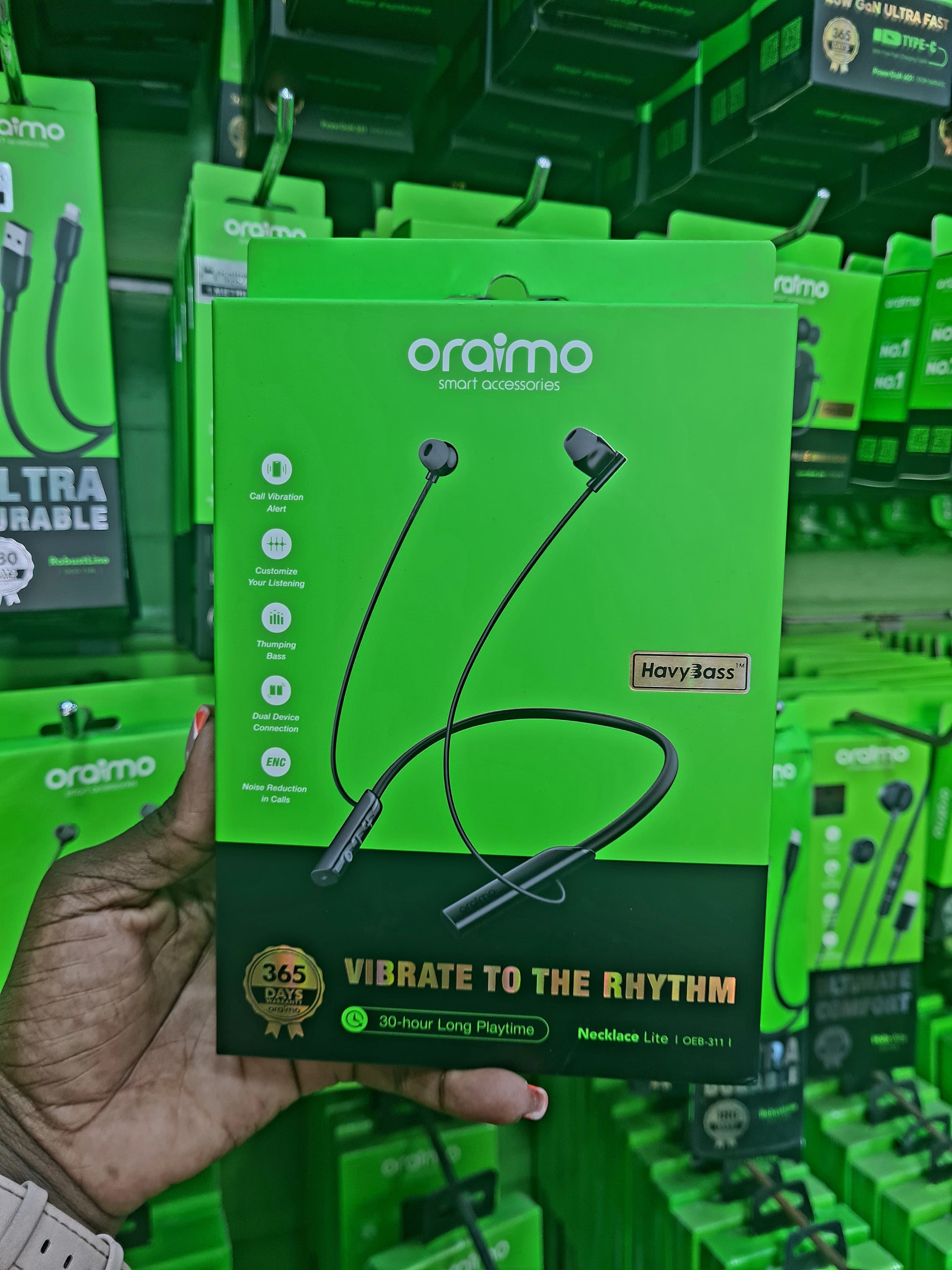Oraimo Necklace Lite Wireless Earphones (OEB-311)