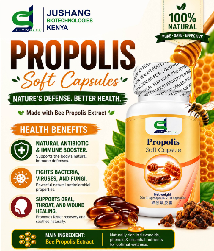 Jushang Propolis Soft Capsules